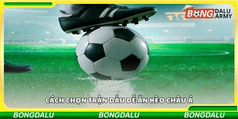 Cách chọn trận đấu dễ ăn kèo châu á