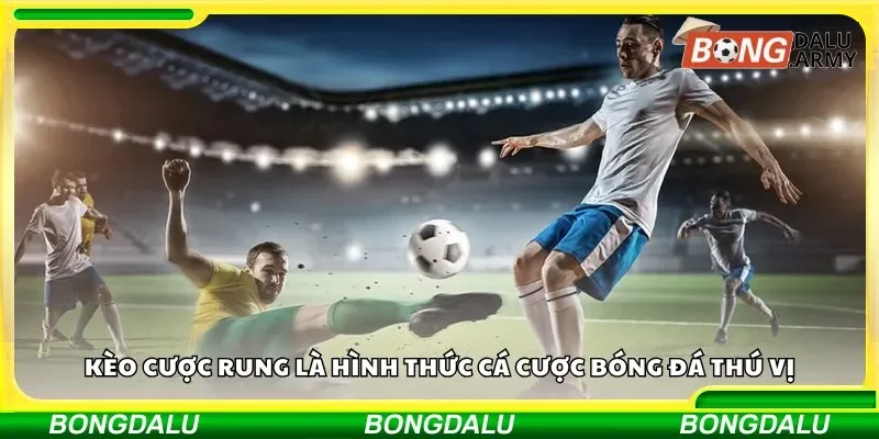 Kèo cược rung là hình thức cá cược bóng đá thú vị