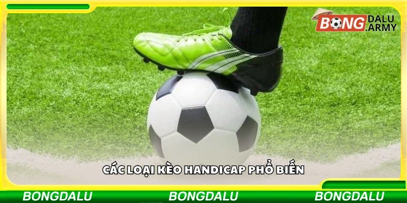 Một số loại kèo Handicap phổ biến